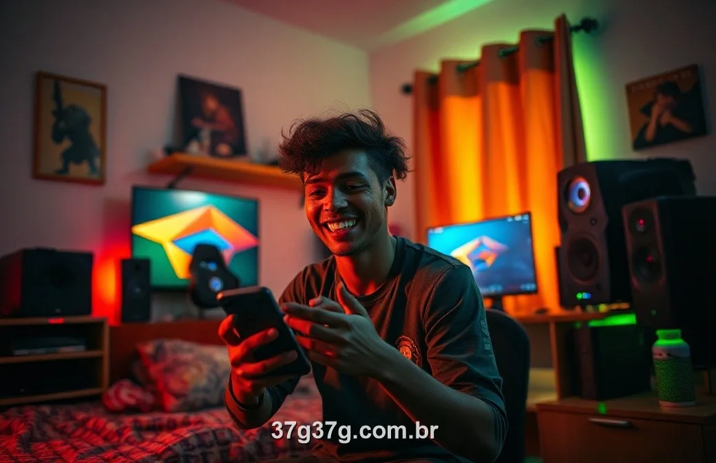 Escolhendo jogos no 37G num setup gamer